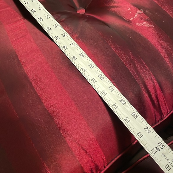 King Burgundy & Bronze Quilt Bedding Set - Picture 6 of 8